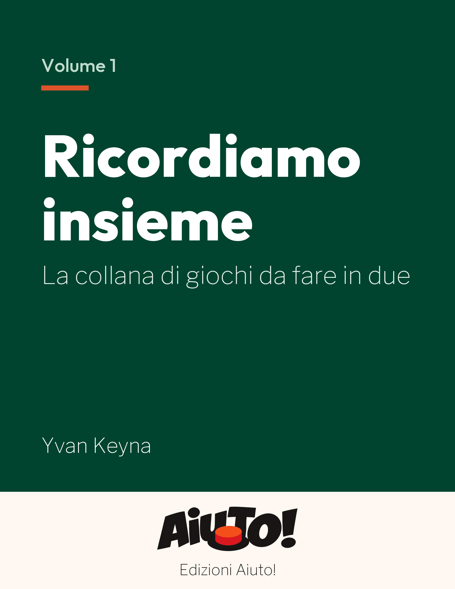 Copertina del libro «Ricordiamo insieme»